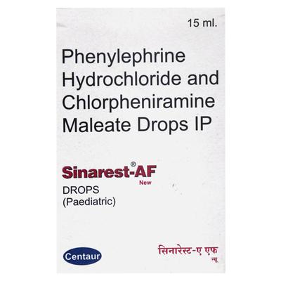 Sinarest AF New Drops 15ml - Cough And Cold-Cou