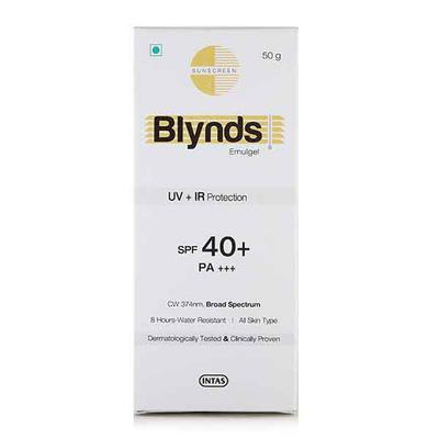 BLYNDS SPF 40+ PA+++ Emulgel 50gm - Sunscreen Preparations-Emo