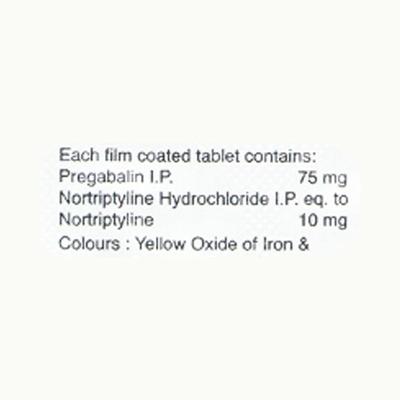 PREGEB NT Tablet 10's - Neuropathic Pain-Dru