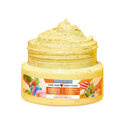 Find Your Happy Place - Poolside Pina Coladas Vitamin C & Exfoliating Body Scrub 200 gm - Scrubs & Exfoliants