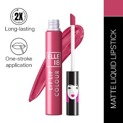 Elle 18 Liquid Lip Color French Pink 5.6 ml - Liquid Lipsticks
