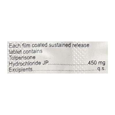 TOLKEM SR 450mg Tablet 10's - Muscle Spasm-Mus