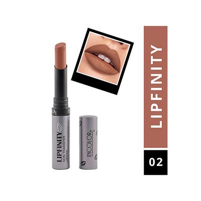 Incolor Lipfinity Lipstick 02 Brown 2.3 Gm - Lipsticks