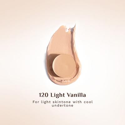Pilgrim Light Vanilla Foundation Stick, Dream Matte, Lightweight, Full Coverage with Vitamin C 10 gm - Foundation