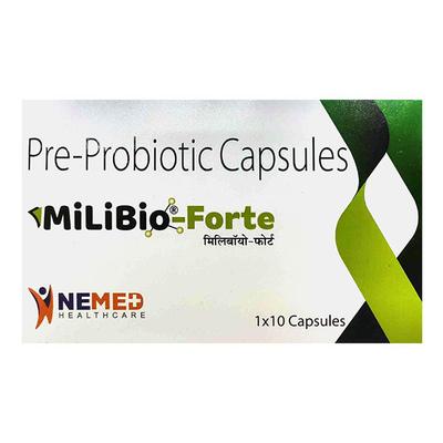 MILIBIO FORTE Capsule 10's - Diarrhoea-Ant