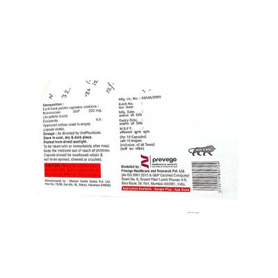 CONAFORCE 200 Capsule 10's - Fungal Infections-Anf