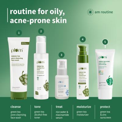 Plum Green Tea and Zinc Super-Matte Sunscreen Gel 50 gm - Face Sunscreen