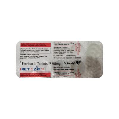 RETOZ NEO 90 Tablet 10's - Pain relief-Nsa