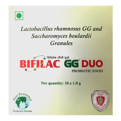 BIFILAC GG DUO Vanilla flavour Granules 1gm - Diarrhoea-Ant