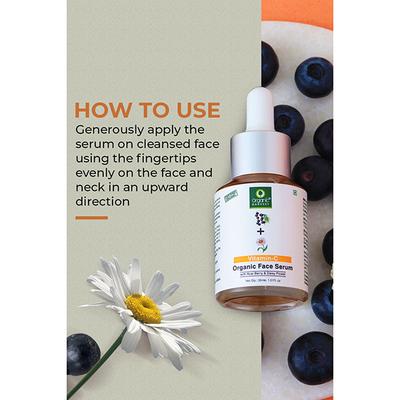 Organic Harvest Skin Illuminate Vitamin C Face Serum for Skin with Acai for Brightening, Skin 30ml - Face Serum