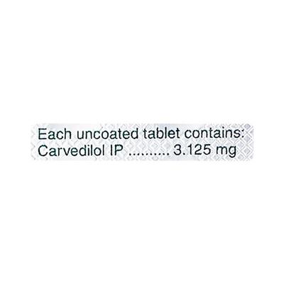 Carloc 3.125mg Tablet 15'S - Hypertension-Bet