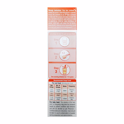 Groviva Advance Age 2+ Powder Refill - Vanilla Flavour 400 g - Nutrition Supplements