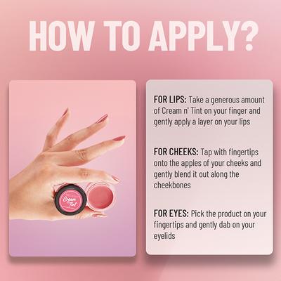 Swiss Beauty Lip, Cheek And Eyeshadow Tint, Shade - Berrylicious 8 gm - Lipsticks