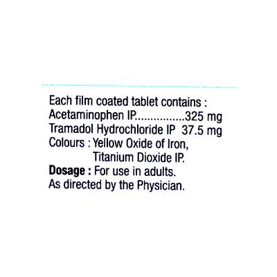 Ultracet Tablet 15'S - Pain relief-Ana