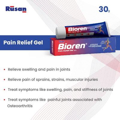 Rusan Bioren Pain Relief Gel 30 g - Gel/Cream