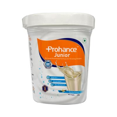 PROHANCE JUNIOR VANILLA FLAVOUR Powder 400gm - Supplements-Vam
