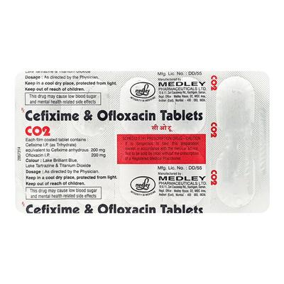 CO2 Tablet 10'S - Bacterial Infections-Cep