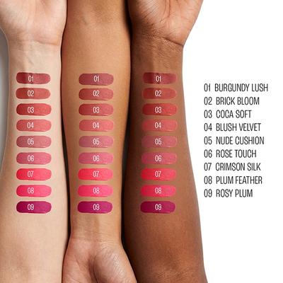 Lakme Double Duty Lip & Cheek Mousse Matte Lipstick & Soft Blush, Blush Velvet,9gm - Liquid Lipsticks