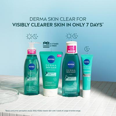 Nivea Face Derma Activate Wash Gel 150 ml - Face Wash & Cleansers