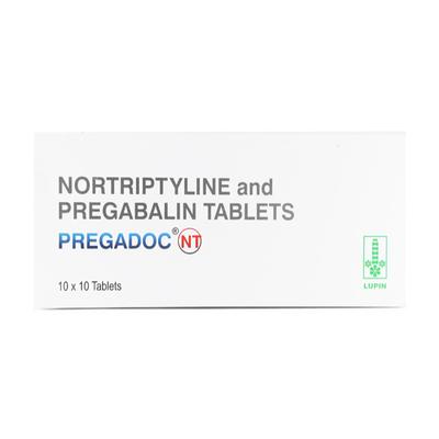 Pregadoc NT 75/10mg Tablet 10'S - Neuropathic Pain-Dru