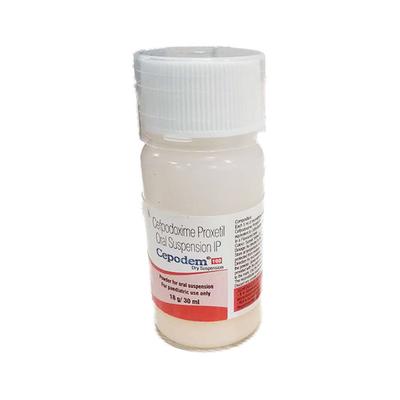 CEPODEM 100 Dry Suspension 30ml - Bacterial Infections-Cep