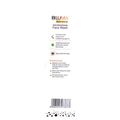 BILUMA ADVANCE SKIN BRIGHTENING Face Wash 100ml - Lotions & Creams