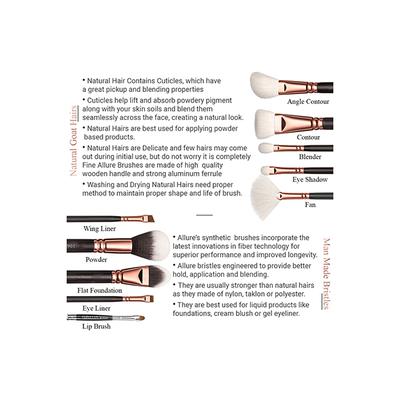 Allure Top 10- (Set of 10) Brush 1's - Face Brush