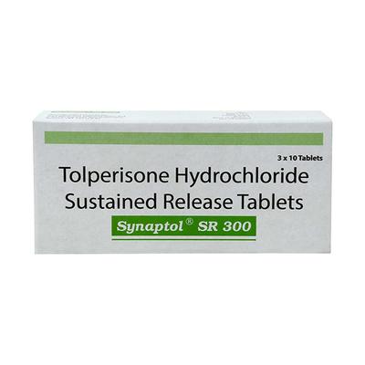 Synaptol SR 300mg Tablet 10'S - Muscle Cramps/Spasticity-Mus