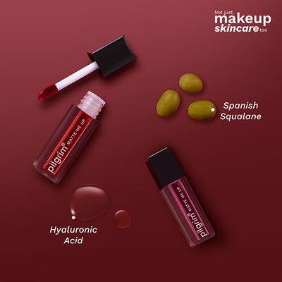 Pilgrim Bold Mistress Matte Mini Liquid Lipstick 4 in 1 Pack Smudgeproof, Hydrating & Lightweight 4 ml - Liquid Lipsticks