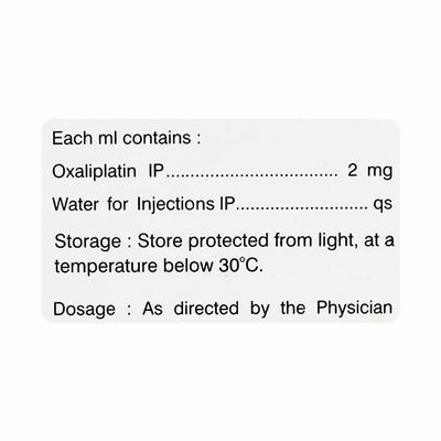 Oxaltero 100mg Injection 1'S - Cancer Oncology-Cyt