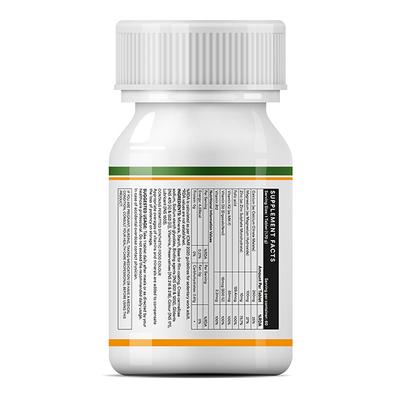 Inlife Calcium, Zinc, Magnesium, Vitamin D2 + K2 Tablet 60's - Multi-Vitamins