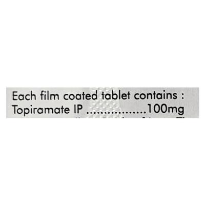 Topamac 100mg Tablet 10'S - Epilepsy/Convulsion-Ant
