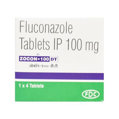 Zocon DT 100mg Tablet 4'S - Fungal Infections-Anf