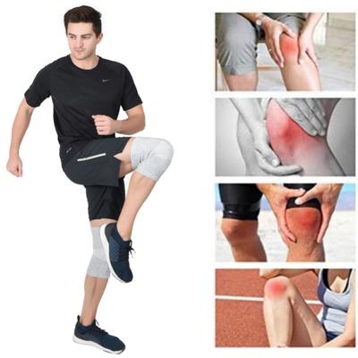 AccuSure Orthopedic Pain Relief Bamboo Yarn Knee Cap - Gray (xL) 1's - Knee/Ankle/Leg/Foot Supports