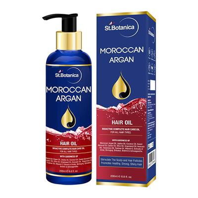 Stbotanica Moroccan Argan Shampoo + Argan Hair Oil 500 ml - Shampoos