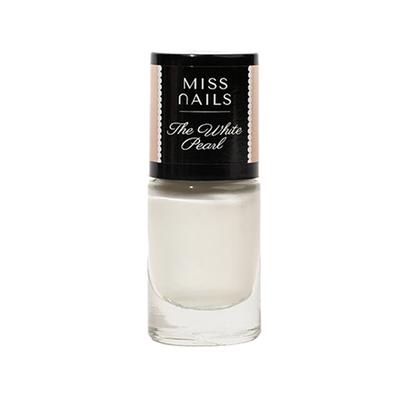 Miss Nails Nail Paint The White Pearl 6 ml - Nail Polish