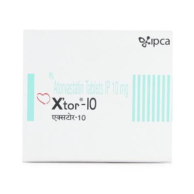 Xtor 10mg Tablet 10'S - High Cholesterol-Dys