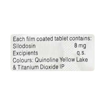 ALPHACEPT 8 Tablet 15's - Bladder And Prostate Disorders-Dru