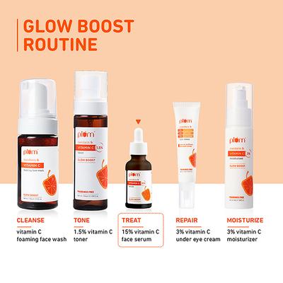 Plum 15% Vitamin C Face Serum with Mandarin (small) 20 ml - Face Serum