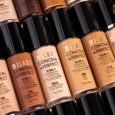 Milani Conceal + Perfect 2-in-1 Foundation + Concealer - Natural 30 ml - Concealer