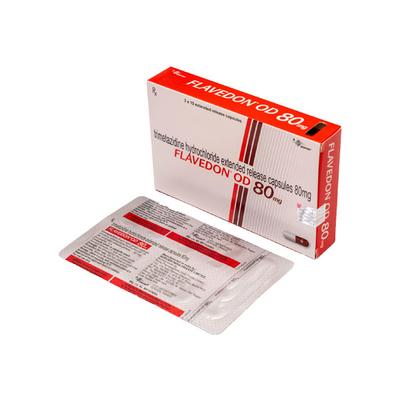 FLAVEDON OD 80mg Capsule 10's - Angina