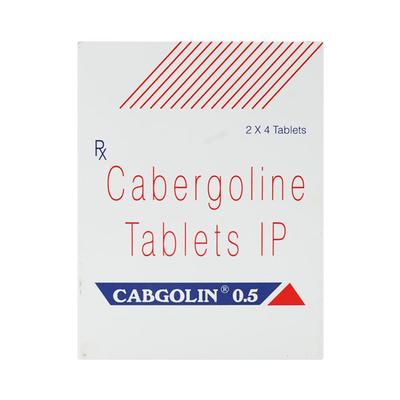 Cabgolin 0.5mg Tablet 4'S - Uterus Conditions-Dut