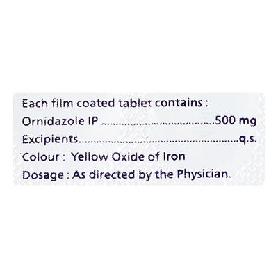ORNITAG 500mg Tablet 10's - Bacterial Infections-OAB
