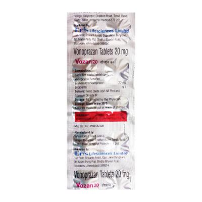VOZAN 20 Tablet 10's - General-P