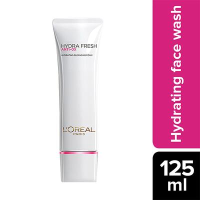 L'Oreal Paris Hydrafresh Anti-Ox Grape Seed Creamy Foam 125 ml - Face Washes