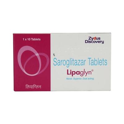 Lipaglyn 4mg Tablet 10'S - Diabetes-Ant