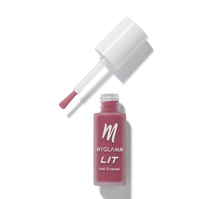 Myglamm Lit Matte Nail Enamel - Flex 7 ML - Nail Polish