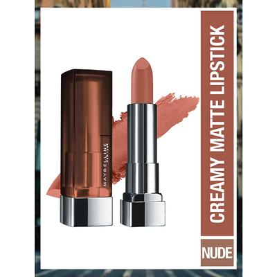 Maybelline New York Color Sensational Creamy Matte 506 Toasted Brown 3.9gm - Lipsticks