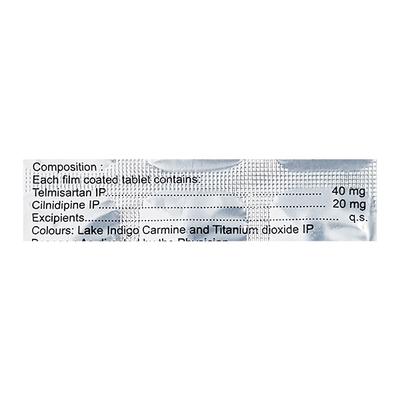 ERITEL LN 20/40 Tablet 15's - Hypertension-Ana