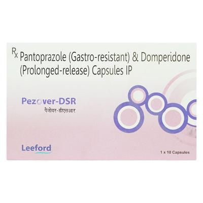 Pezover DSR Capsule 10'S - Ulcer/Reflux/Flatulence-Aaa